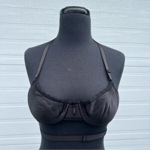VTG Backless by Smoothie Bra 3 Way Convertible Bra in Black, 34A